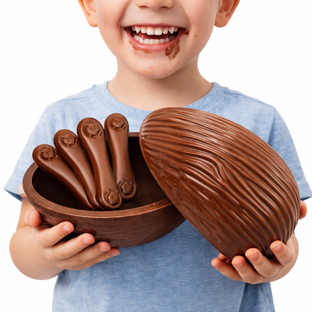 Ovo Gatíssimo Chocolate Ao Leite - 150g - Imagem 3