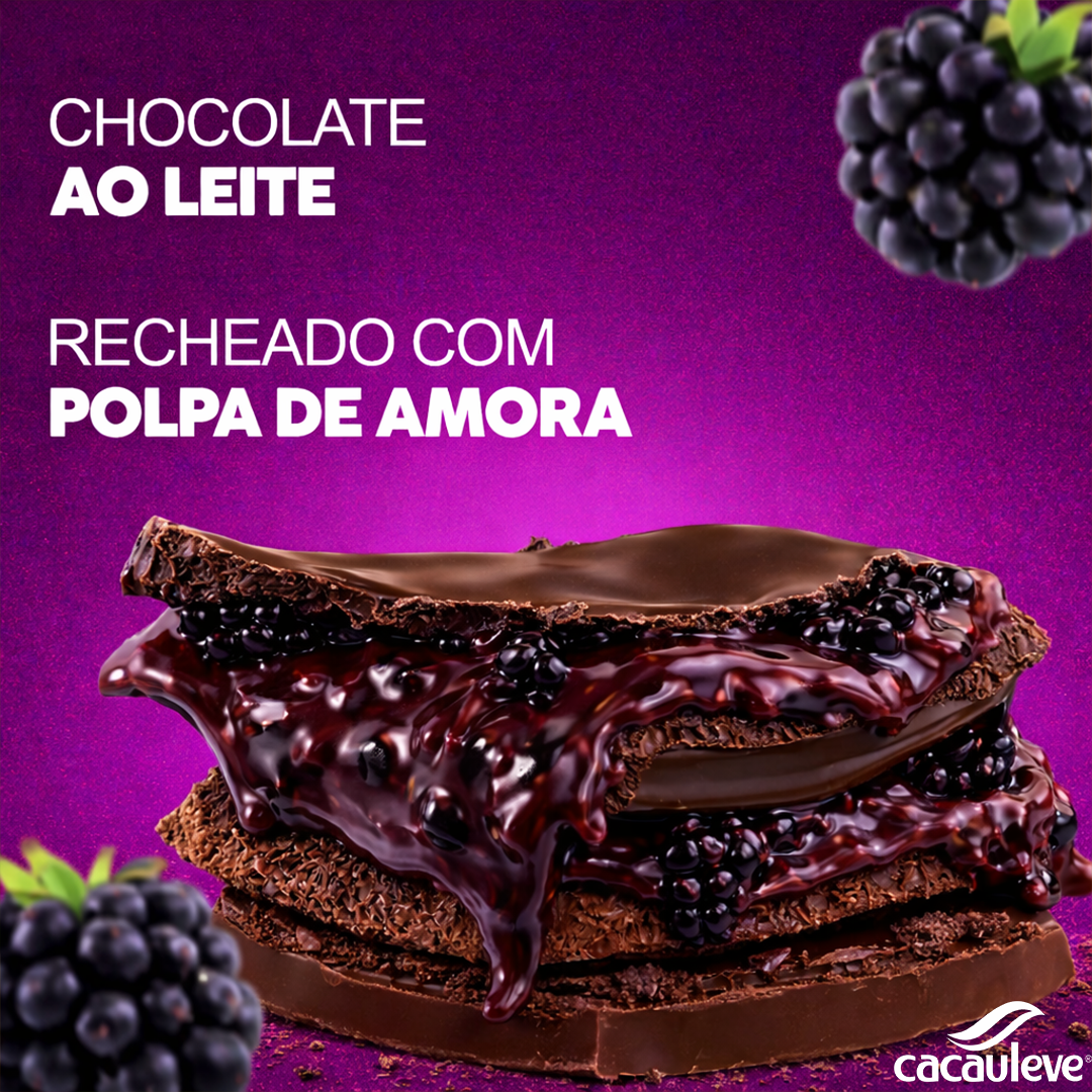 Ovo Trufado de Amora - Chocolate Ao Leite - 400g - Imagem 2