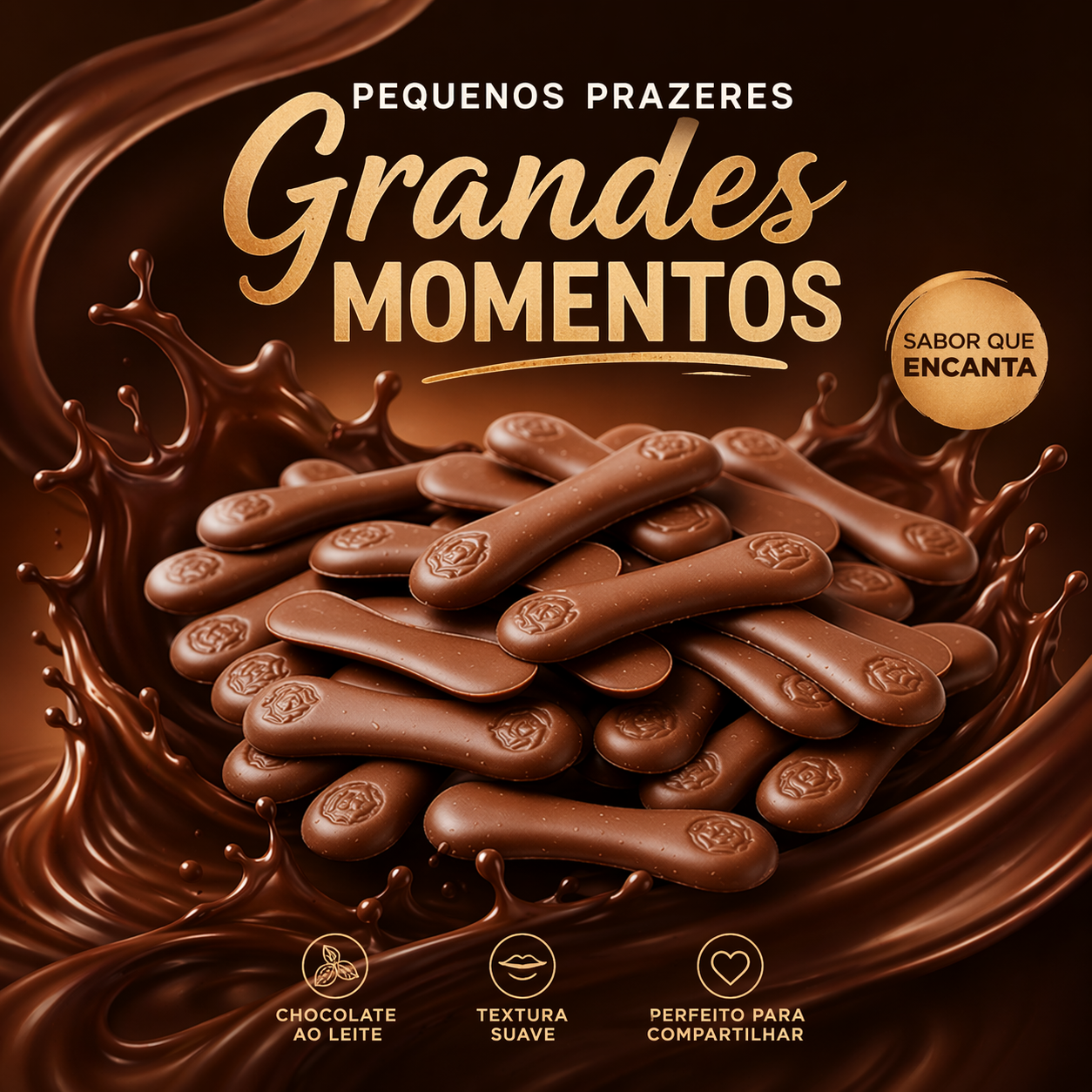 Gatíssimo Chocolate Ao Leite - 100g - Imagem 2