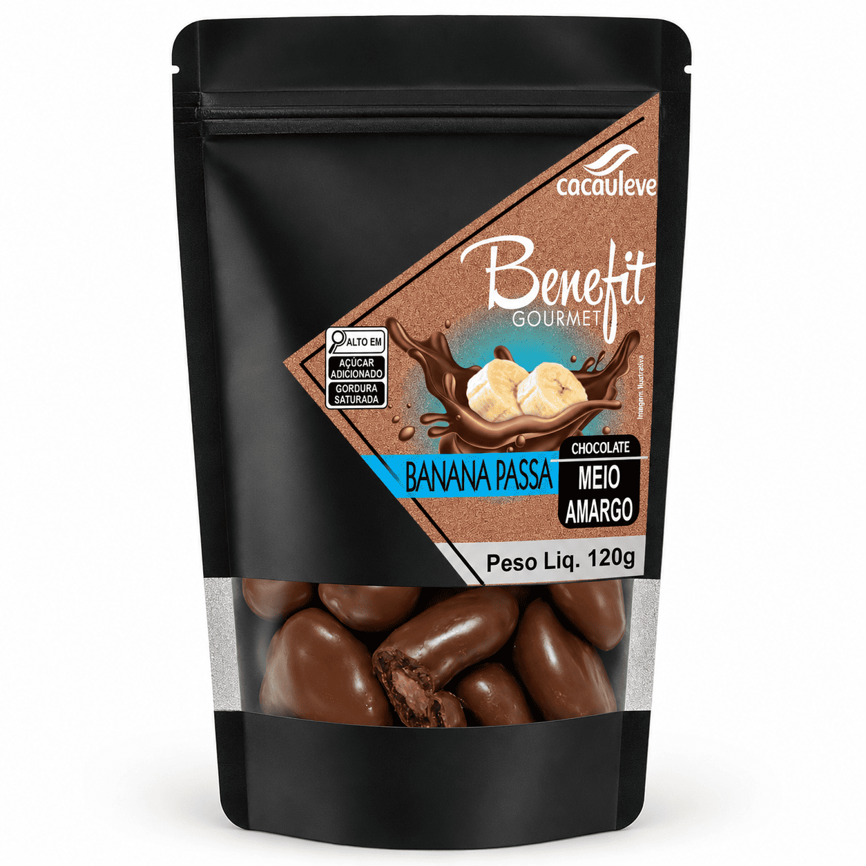 Benefit - Banana Passa Com Chocolate Meio Amargo - 120g