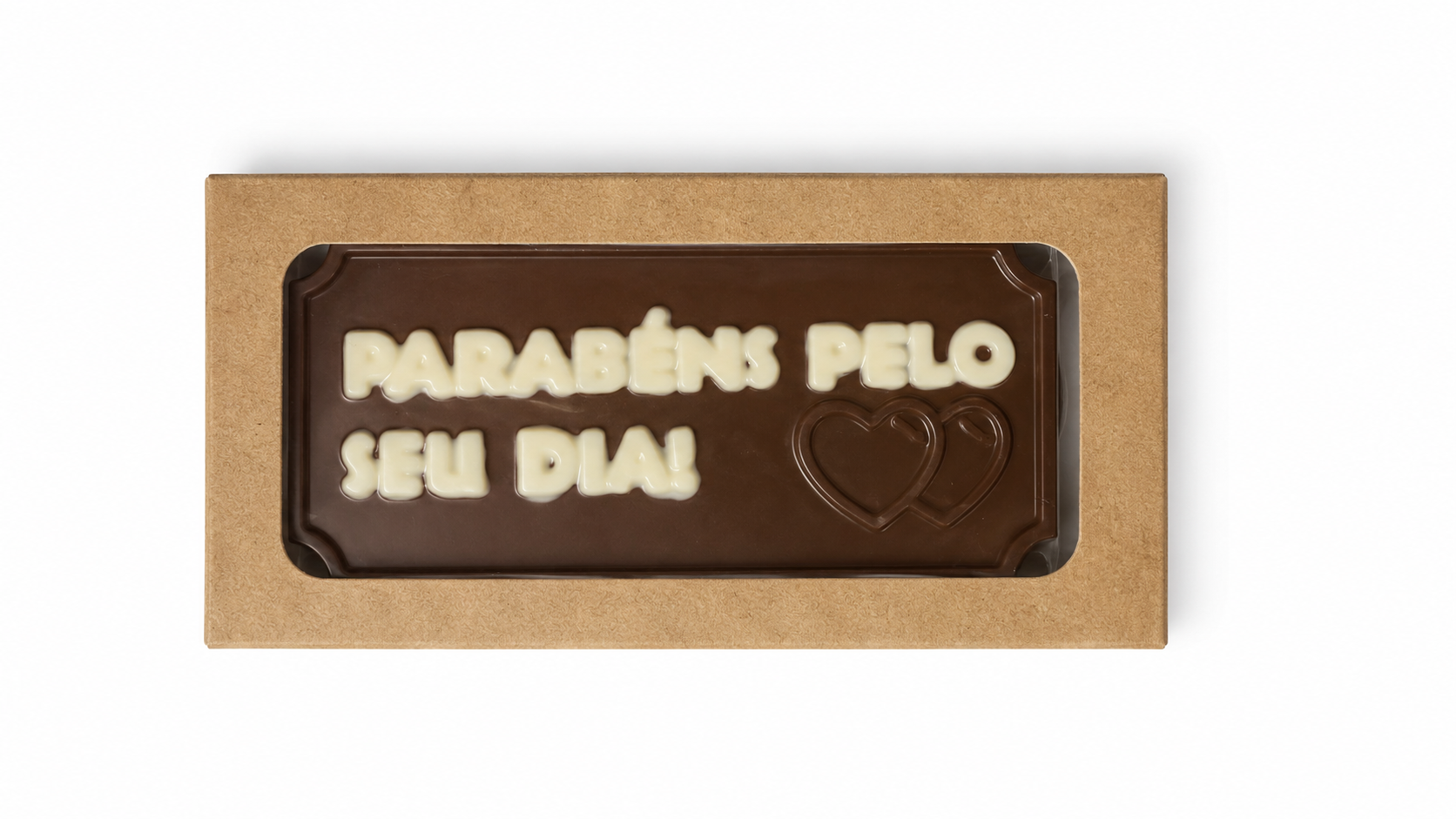 Kit - Caixa Bombom Chocolate Gourmet Ao Leite - 96g / Placa - Imagem 3